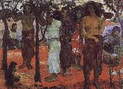 Paul Gauguin Warm days painting